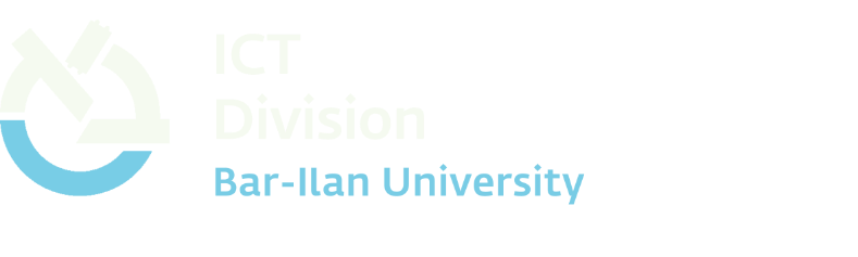 ICT Division Bar-Ilan University